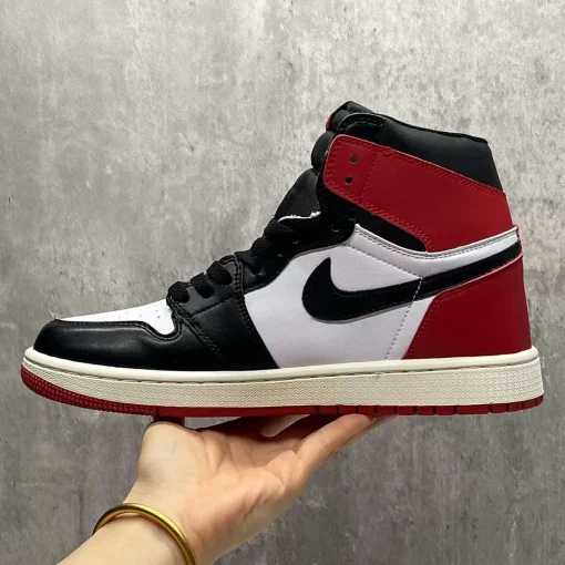 AJ 1 High OG Black Toe Reimagined Shoes Sneakers - nk0003788 - Image 9
