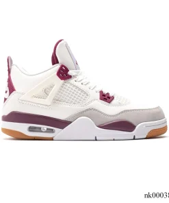AJ 4 SB Sapphire White Purple Shoes Sneakers – nk0003881