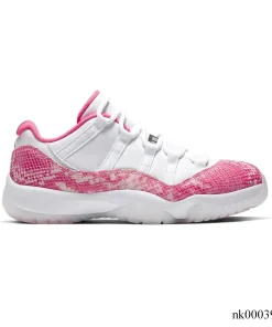 AJ 11 Low Pink Snakeskin Shoes Sneakers - nk0003956