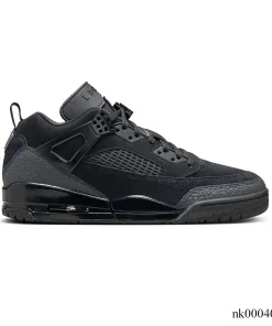 AJ Spizike Low Black Cat Shoes Sneakers - nk0004092