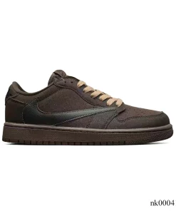 Travis Scott x AJ 1 Low "Velvet Brown" Shoes Sneakers - nk0004108