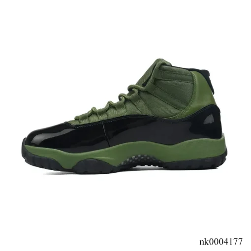 AJ 11 Retro Olive and Black Shoes Sneakers - nk0004177 - Image 2