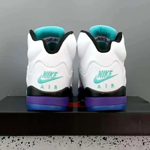 AJ 5 Grape Shoes Sneakers - nk0004187 - Image 7