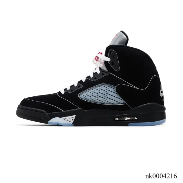 Alternative view of AJ 5 Black Metallic Reimagined Shoes Sneakers - nk0004216