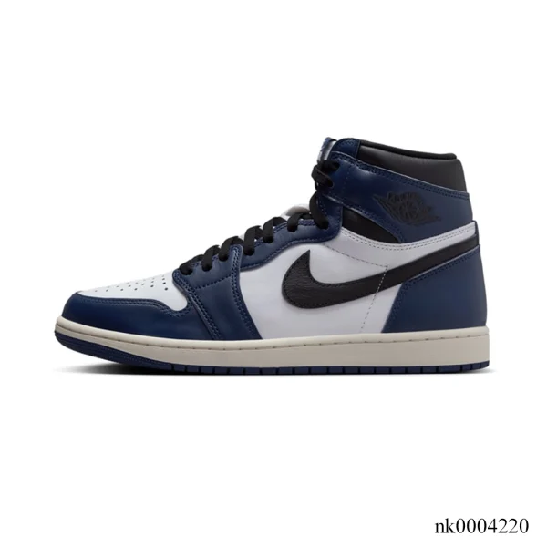 Alternative view of AJ 1 High OG Midnight Navy Shoes Sneakers - nk0004220