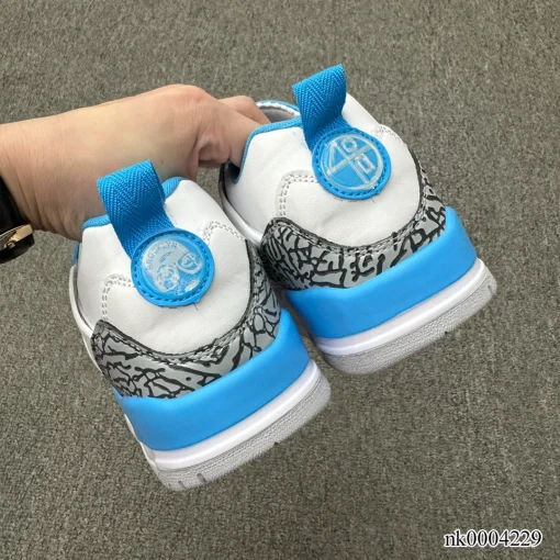 AJ Spizike Low UNC Shoes Sneakers - nk0004229 - Image 9