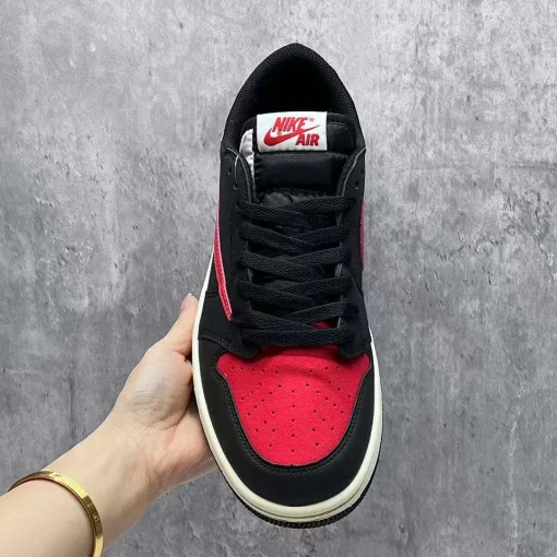 AJ 1 Low OG Bred x Travis Scott Shoes Sneakers - nk0004233 - Image 9