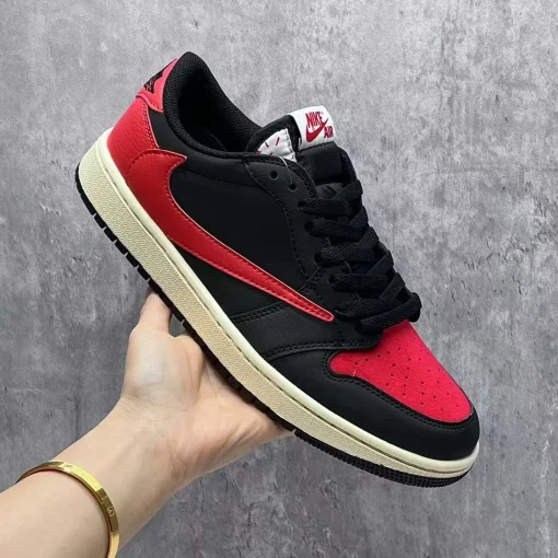 AJ 1 Low OG Bred x Travis Scott Shoes Sneakers - nk0004233 - Image 6