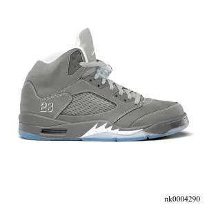 AJ 5 Wolf Grey Shoes Sneakers - nk0004290