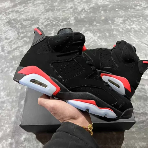 AJ 6 Retro Black Infrared (2019) Shoes Sneakers - nk0000292 - Image 6