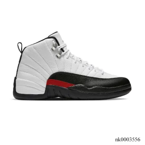 AJ 12 Red Taxi Shoes Sneakers - nk0003556