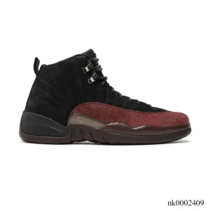 AJ 12 Retro x A Ma Maniere Black Shoes Sneakers - nk0002409