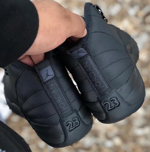 AJ 12 Retro Winterized Triple Black Shoes Sneakers - nk0001781 - Image 9