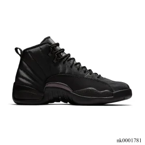 AJ 12 Retro Winterized Triple Black Shoes Sneakers - nk0001781
