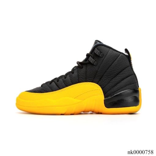 AJ 12 Retro Black University Gold Shoes Sneakers - nk0000758 - Image 2