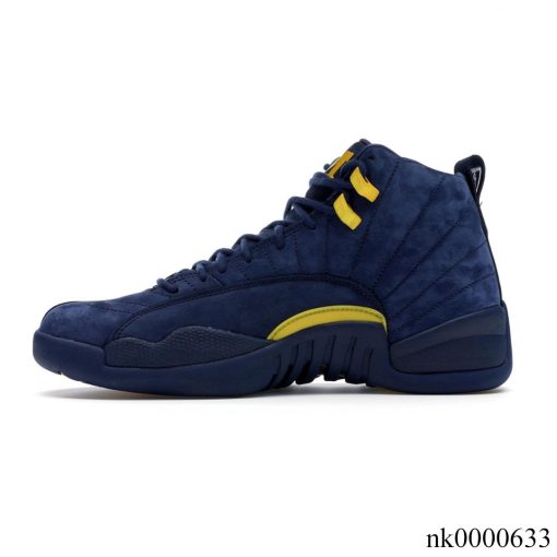 AJ 12 Retro Michigan Shoes Sneakers - nk0000633 - Image 2