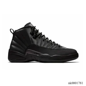 AJ 12 Retro Winterized Triple Black Shoes Sneakers - nk0001781