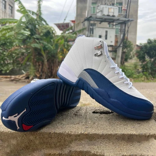 AJ 12 Retro French Blue Shoes Sneakers - nk0002313 - Image 6