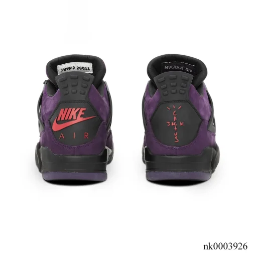 [Premium] Travis Scott x AJ 4 F&F Dynasty Purple Shoes Sneakers – nk0003926 - Image 5
