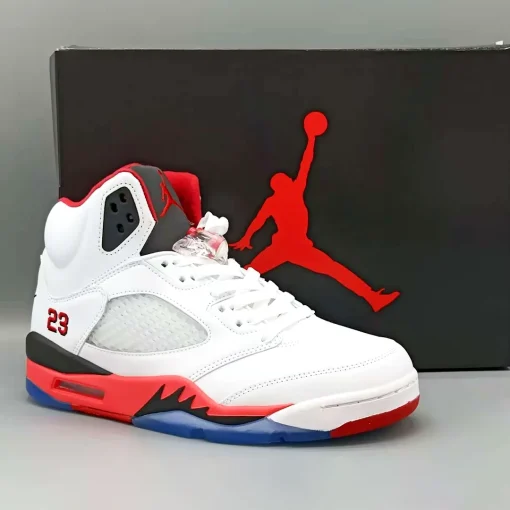 AJ 5 Fire Red 2025 Shoes Sneakers - nk0003962 - Image 4