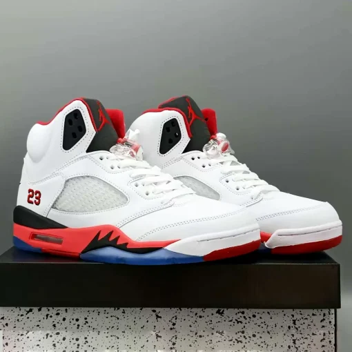 AJ 5 Fire Red 2025 Shoes Sneakers - nk0003962 - Image 5