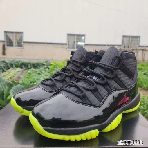 AJ 11 Black/Barely Volt Shoes Sneakers - nk0004338 - Image 6
