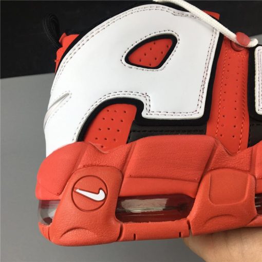 Air More Uptempo University Red Black White (GS) Shoes Sneakers - nk0000214 - Image 7