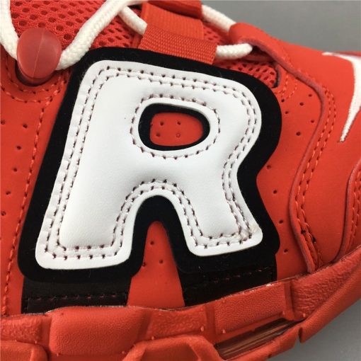 Air More Uptempo University Red Black White (GS) Shoes Sneakers - nk0000214 - Image 13