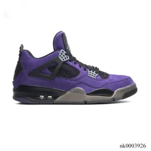 [Premium] Travis Scott x AJ 4 F&F Dynasty Purple Shoes Sneakers – nk0003926