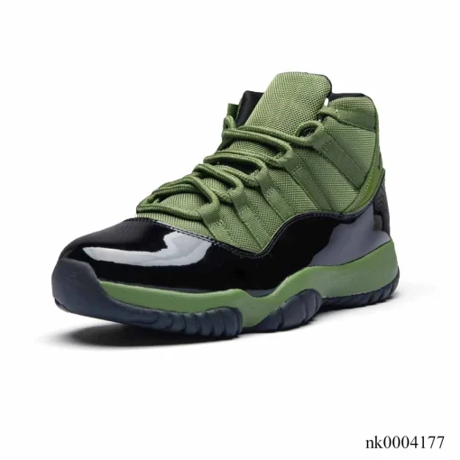 AJ 11 Retro Olive and Black Shoes Sneakers – nk0004177 - Image 4