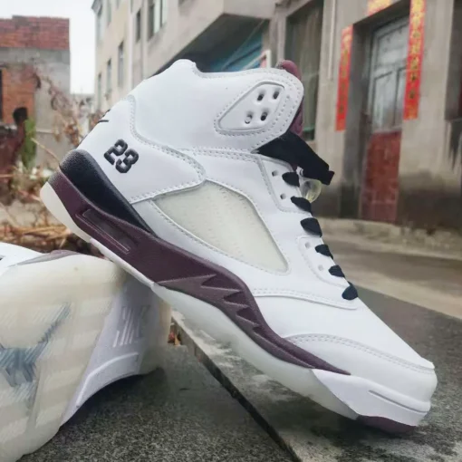 A Ma Maniere x AJ 5 Violet Ore Shoes Sneakers - nk0004340 - Image 6