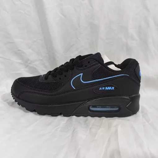 AM 90 Black University Blue Shoes Sneakers – nk0004388 - Image 7