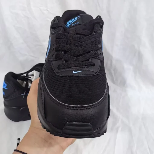 AM 90 Black University Blue Shoes Sneakers – nk0004388 - Image 9