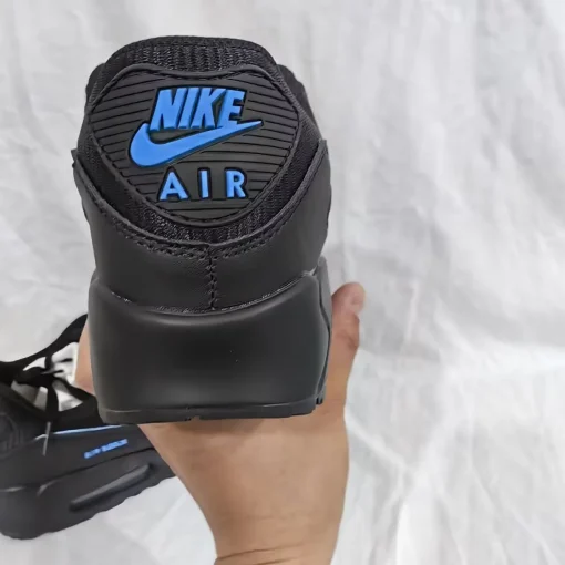 AM 90 Black University Blue Shoes Sneakers – nk0004388 - Image 12