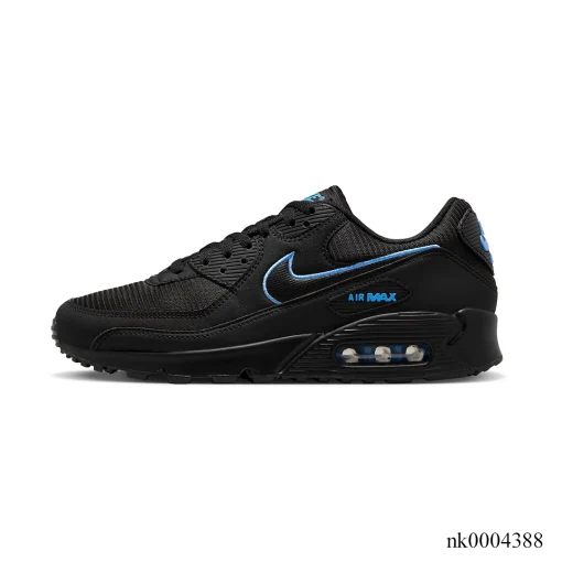 AM 90 Black University Blue Shoes Sneakers – nk0004388 - Image 2