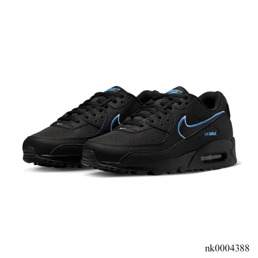 AM 90 Black University Blue Shoes Sneakers – nk0004388 - Image 3