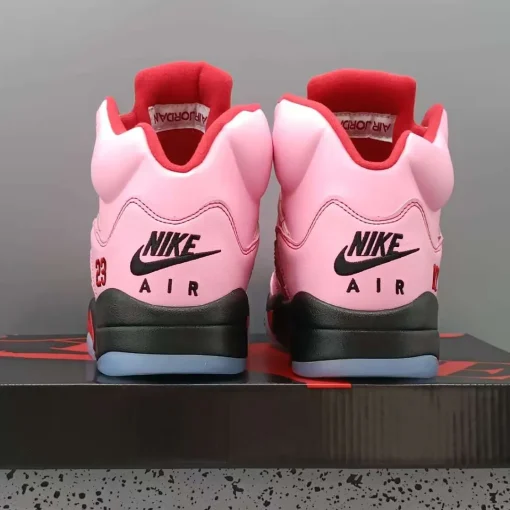 Awake NY x AJ 5 Arctic Pink Shoes Sneakers - nk0004393 - Image 5