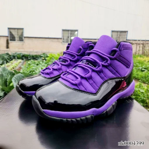AJ 11 Black Purple Shoes Sneakers – nk0004399 - Image 6