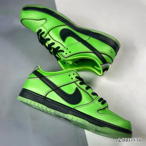 SB Dunk Low x Powerpuff Girls "Buttercup" Shoes Sneakers - nk0003538 - Image 6