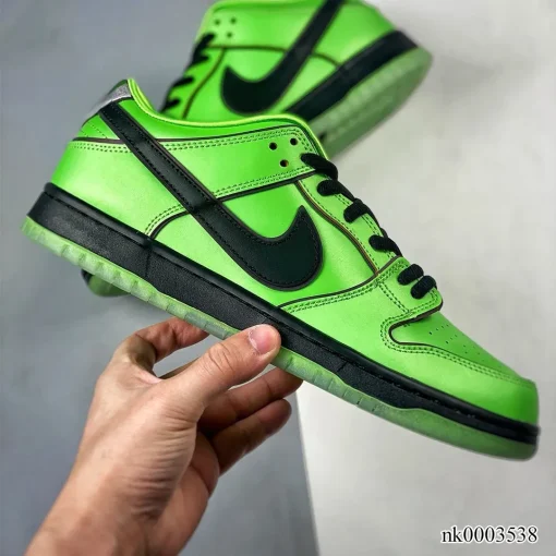 SB Dunk Low x Powerpuff Girls "Buttercup" Shoes Sneakers - nk0003538 - Image 5