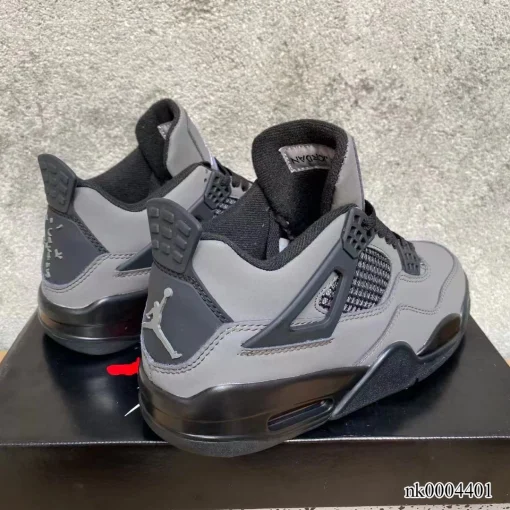 Travis Scott x AJ 4 Dark Gray Black Shoes Sneakers – nk0004401 - Image 4