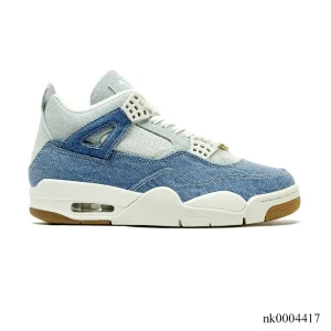 AJ 4 Denim Worn Blue Shoes Sneakers – nk0004418