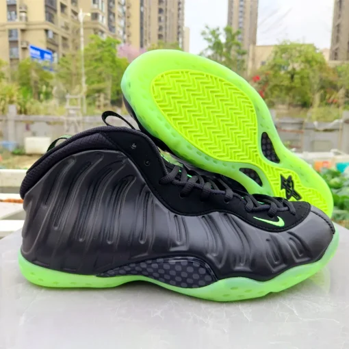 Air Foamposite One Black Volt Shoes Sneakers – nk0004424 - Image 8