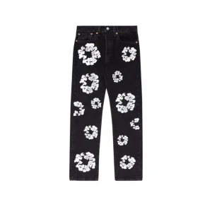 DT Cotton Wreath Black Jeans - 122 - dt0000122