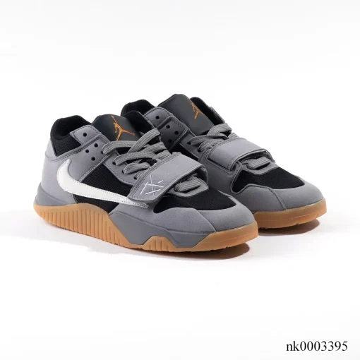 Travis Scott x Jumpman Jack Grey Black Gum Shoes Sneakers – nk0003395 - Image 4