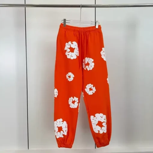 DT Set Orange Hoodie & Trousers - 155 - dt0000155 - Image 4
