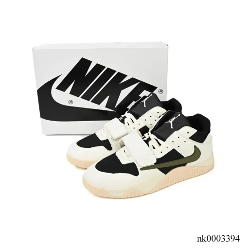 Travis Scott x Jumpman Jack "Olive" Shoes Sneakers - nk0003394 - Image 4