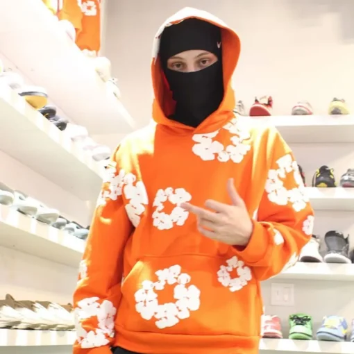 DT Set Orange Hoodie & Trousers - 155 - dt0000155 - Image 5