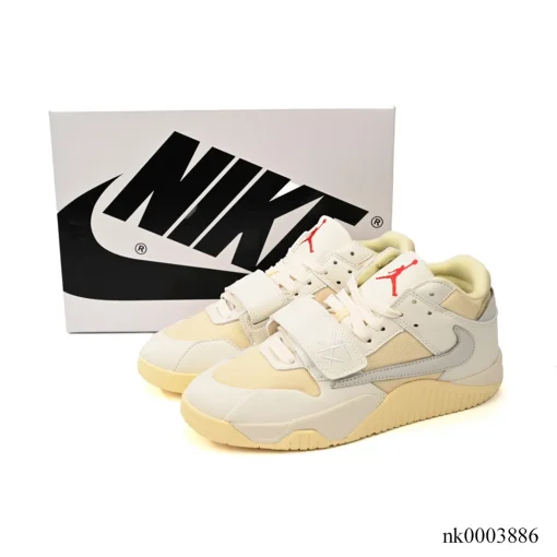 Travis Scott x Jumpman Jack White Cream Shoes Sneakers - nk0003886 - Image 6