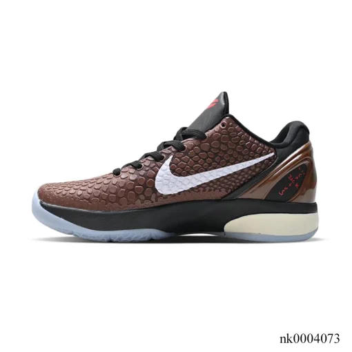 Alternative view of Travis Scott x Kobe 6 Protro Dark Mocha Shoes Sneakers - nk0004073